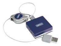 Sweex 4 Port USB Hub Acai Berry Blue