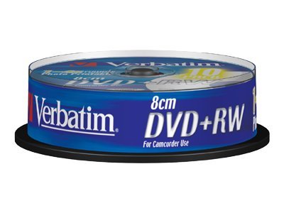 Verbatim - DVD+RW (8cm) x 10 - 1.4 GB