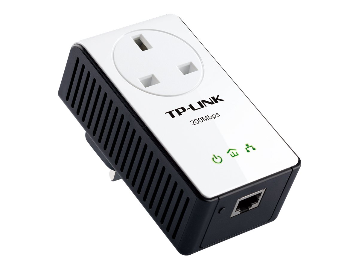TPLINK TLPA251(UK) AV200+ MultiStreaming Powerline Adapter with A...