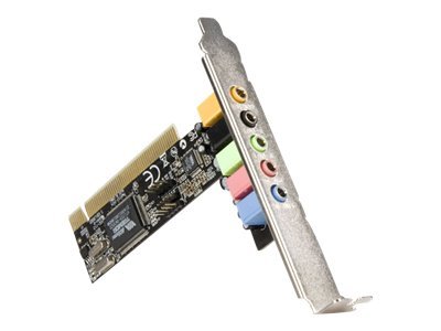 StarTech.com 5 Channel Low Profile PCI Sound Adapter Card – 24 Bits