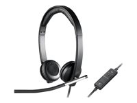 Logitech USB Headset Mono H650e - Auricular - en oreja