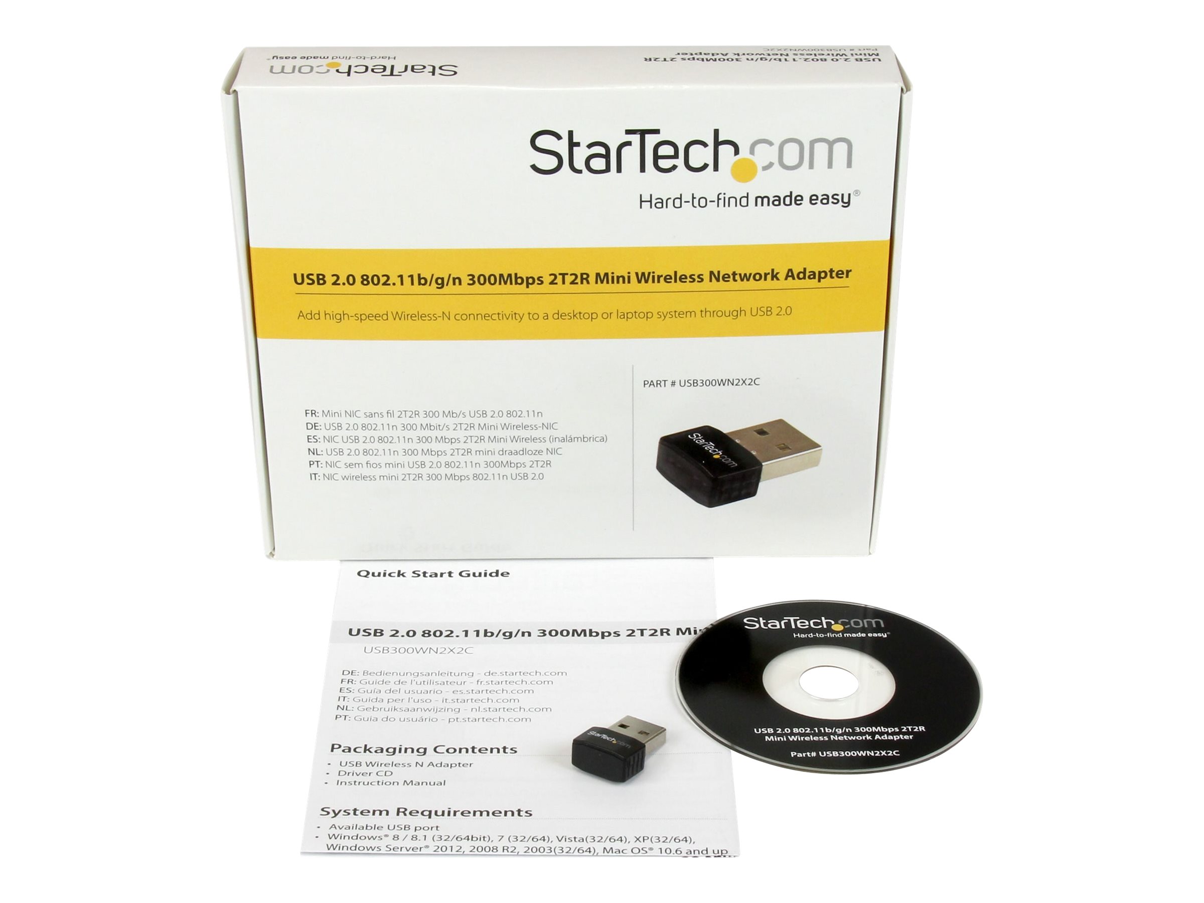 USB300WN2X2C | STARTECH.COM
