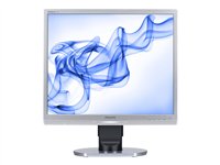 Philips Brilliance 19B1CS - &Eacute;cran LCD - 19" - 1280 x 1024 - 250 cd/m2 - 800:1 - 25000:1 (dynamique) - 5 ms - DVI-D, VGA - haut-parleurs - noir, argent&eacute;(e) - Philips Brilliance 19B1CS