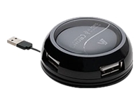 V7 HU420-3NP Hub - 4 x Hi-Speed USB - desktop - Hub - 4 x Hi-Speed USB - desktop