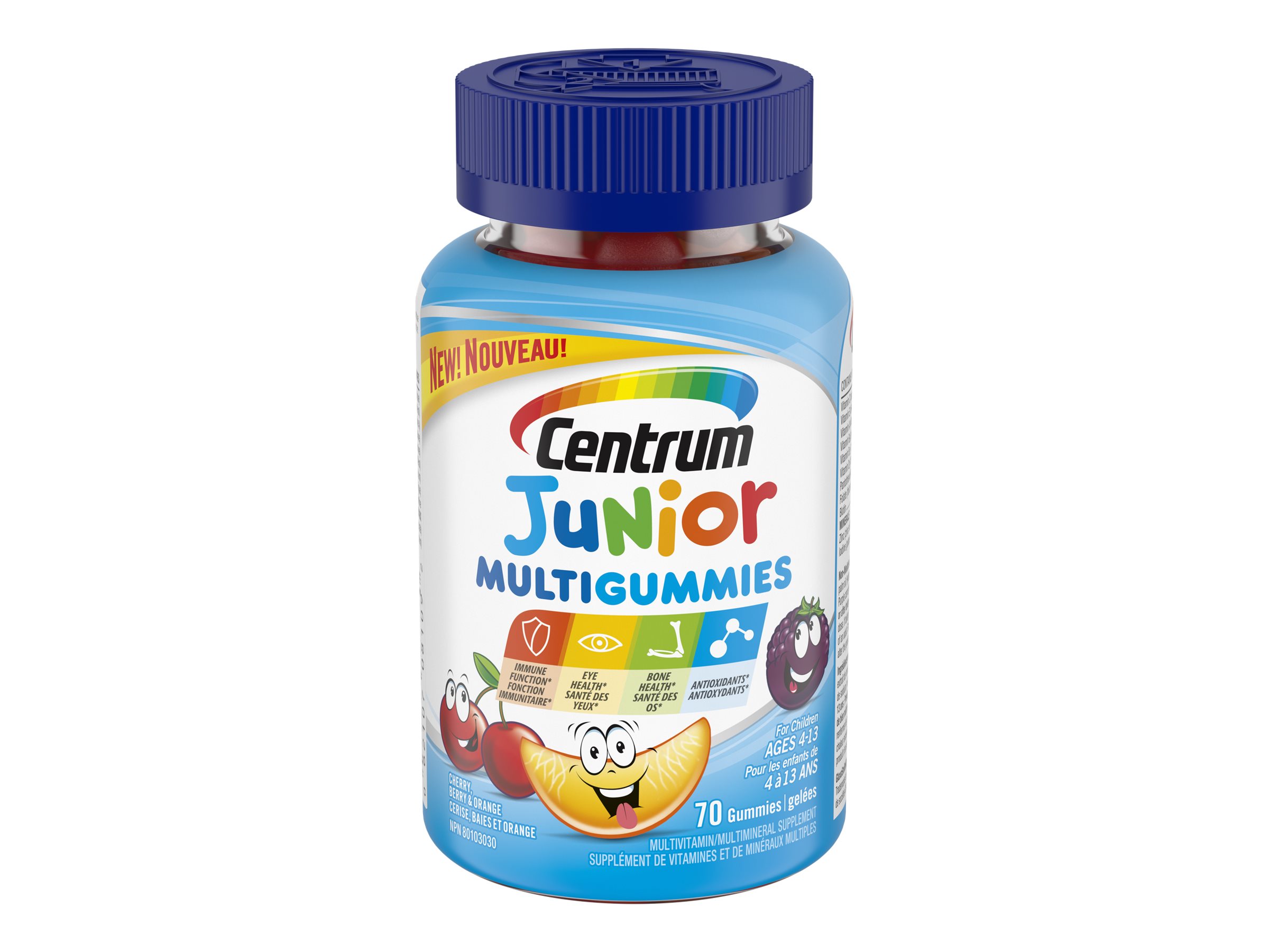 CENTRUM JR MULTIGUMMIES 70'S