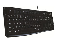 Logitech teclado K120 USB español silencioso/antiderrame