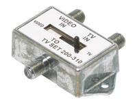 Steren Antenna switch - 2 x Coax - desktop - Antenna switch - 2 x Coax - desktop