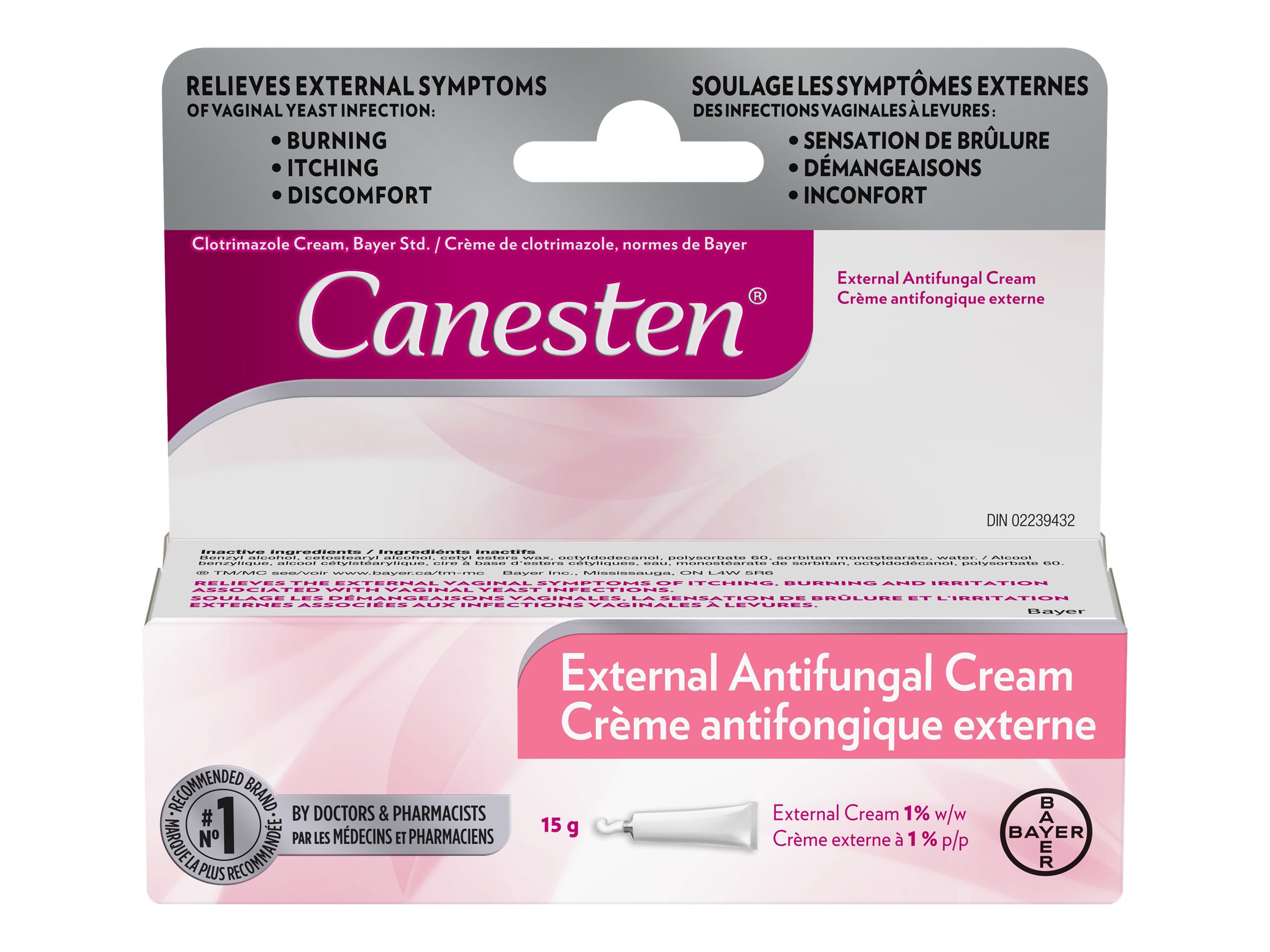 Canesten 1 Topical Cream 15g 8523