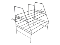 Atlantic Game Keeper Game Depot Wire Gaming Rack