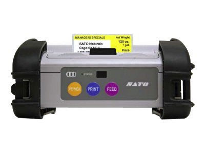 Roll Label Printing on Detail   Sato Mbi Mb400i   Label Printer   B W   Direct Thermal   Roll