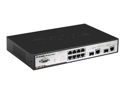 D-Link XSTACK MGD 10PT GBIT L2 SWCH 2 COMBO SFP