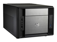 Cooler Master Elite 120 Advanced - ultra small form factor - mini ITX ( ATX / PS/2 ) - black - USB/Audio - - ultra small form factor - mini ITX ( ATX / PS/2 ) - black - USB/Audio