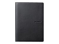 Sony Prs300 Pocket Edition Leather Carry Case Blk