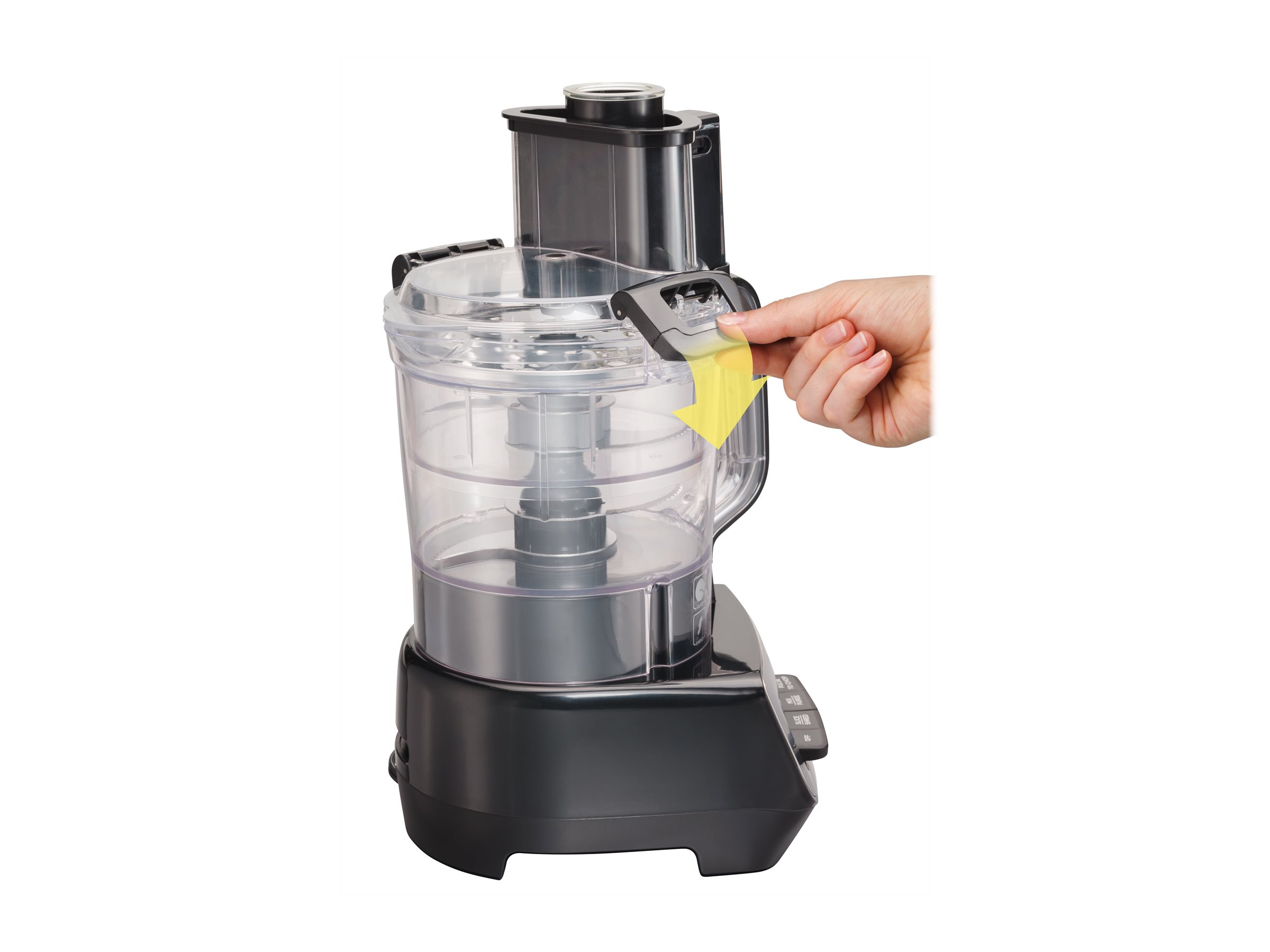 Hamilton Beach Stack and Snap Duo Food Processor Black 70585