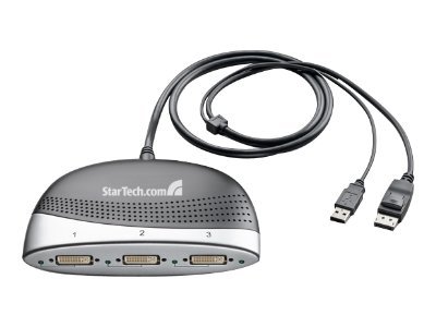 Computer Screen Splitter on Com Triplehead Displayport To Dvi Multi Monitor Adapter Sp123dp2dvi