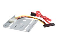 StarTech.com SSD Mounting Bracket - Solid Metal - 2.5in to 3.5 Hard Drive Adapter
