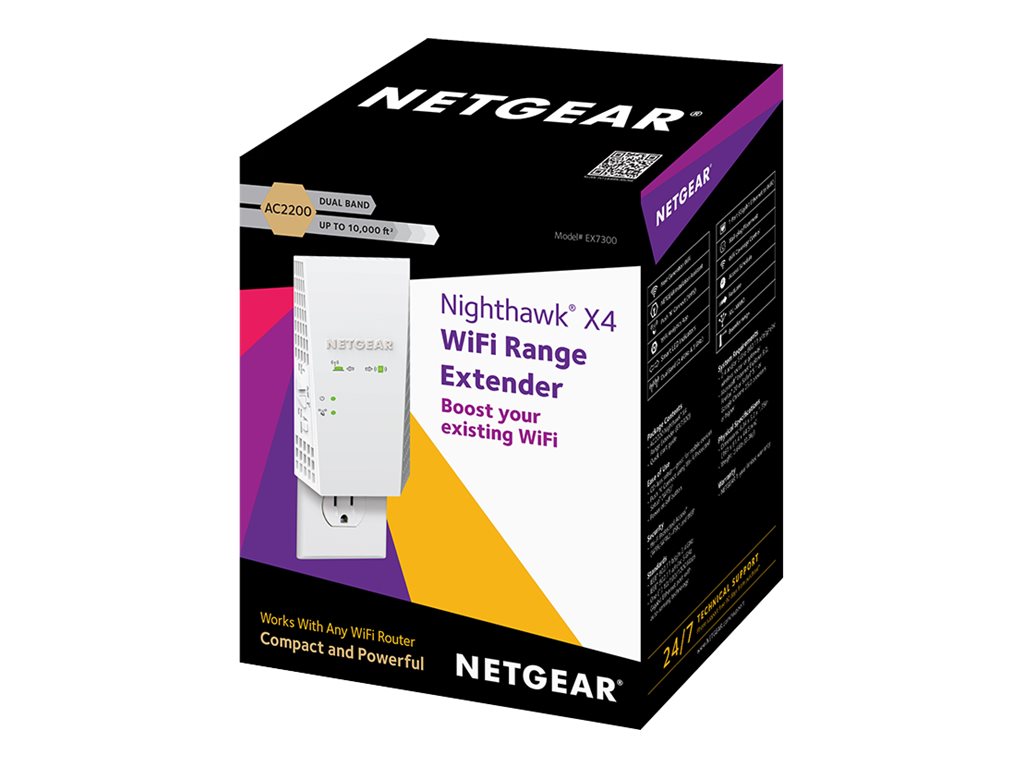 Netgear Nighthawk X4 WiFi Range Extender EX7300100CNS London Drugs