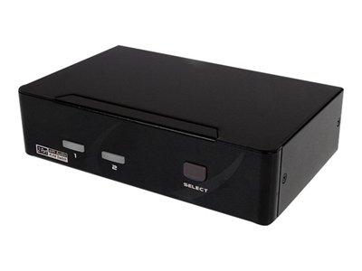 StarTech.com 2 Port DVI USB KVM Switch with Audio and USB 2.0 Hub
