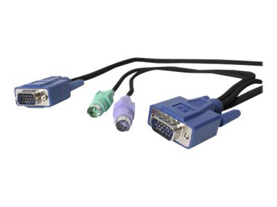 StarTech.com 3-in-1 Ultra Thin PS/2 KVM Cable