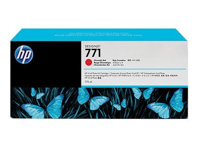 Hewlett Packard - Hp 1Pk Hp No 771 Genuine 775Ml Red Ink Cart
