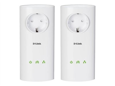 D-Link PowerLine AV 500 Passthrough Adapter Starter Kit DHP-P501AV