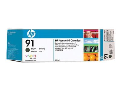 Hewlett Packard - HP 91 MATTE BLACK 775 ML INK CARTRIDGE