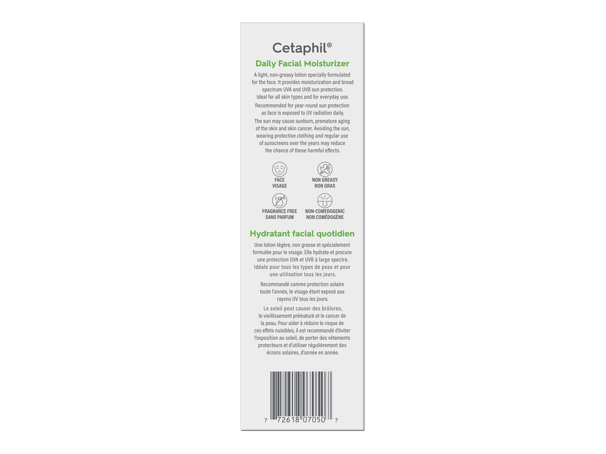 Cetaphil SPF 50 Daily Facial Moisturizer 50ml