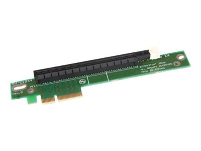 StarTech.com PCIe X4 to X16 Slot Extension Adapter for 1U Servers