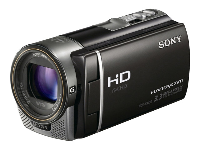 Sony Handycam HDR-CX130E - camcorder - flash card - HDRCX130EB.CEH