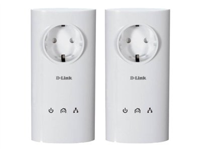 D-Link PowerLine AV Passthrough Starter Kit DHP-P307AV