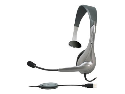 Cyber Acoustics USB MONO HEADSET MICROPHO DIRECT NOISE CANCELING T