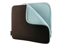 Belkin Neoprene Sleeve for Notebooks up to 15.6" - Housse d'ordinateur portable - 15.6" - chocolat, tourmaline - Belkin Neoprene Sleeve for Notebooks up to 15.6"