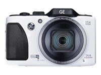 GE POWER Pro series G100 Digital camera - compact - 14.4 Mpix - 15 x optical zoom - white - Digital camera - compact - 14.4 Mpix - 15 x optical zoom - white