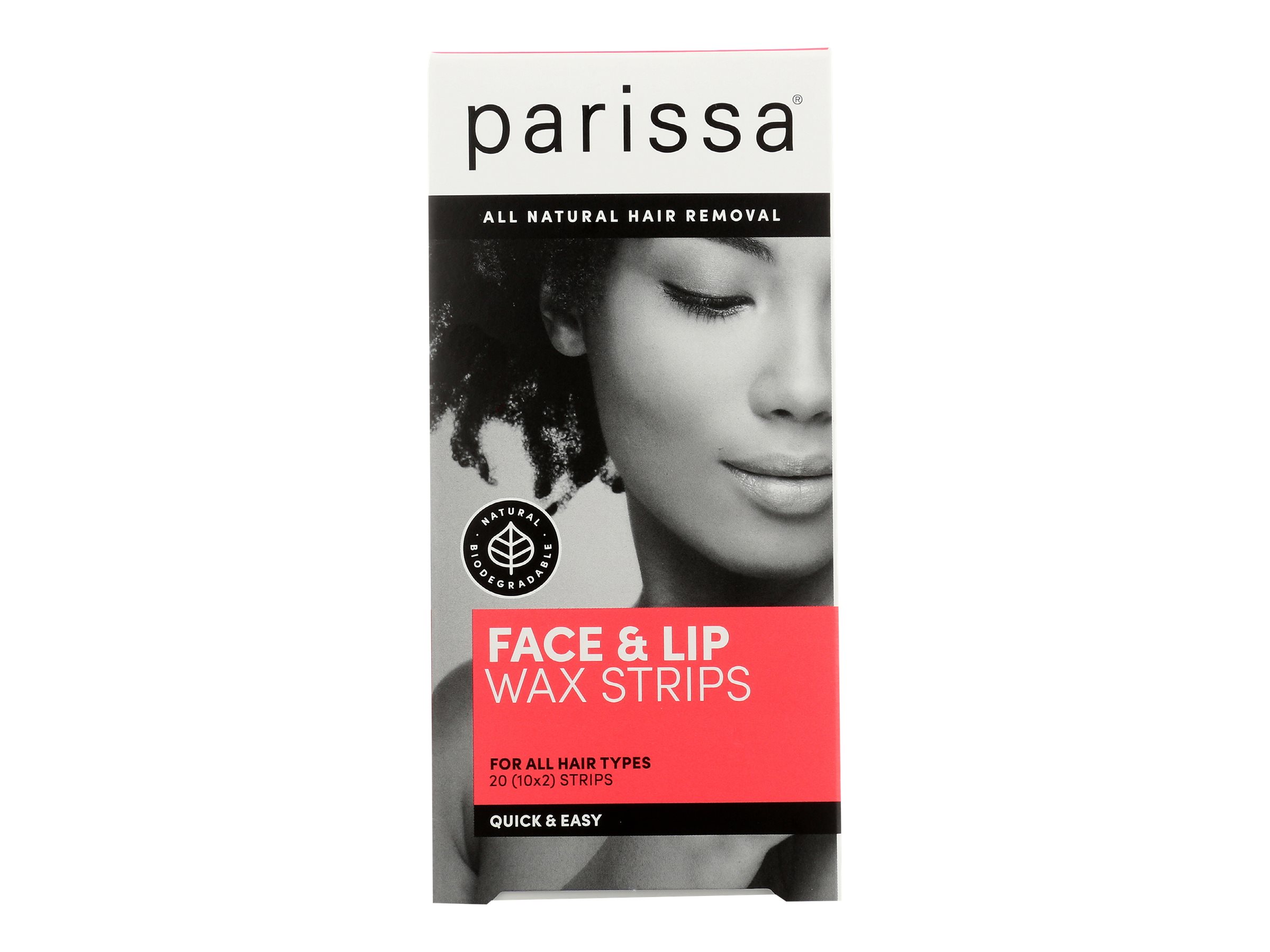 PARISSA WAX STRIPS FACE&LIP 20'S