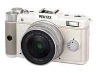Pentax Q Digital camera - mirrorless system - 12.4 Mpix 8.5mm and 5-15mm lenses - white - Digital camera - mirrorless system - 12.4 Mpix 8.5mm and 5-15mm lenses - white