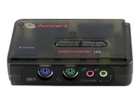 Avocent SwitchView 100 Series Desktop KVM Switch