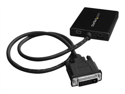 StarTech.com DVI to DisplayPort Adapter Converter with Audio