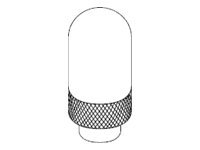 Cisco Systems 2.4 GHZ 2.2 DBI LOW PROFI MONOPOLE ANTENNA WHITE