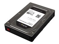 StarTech.com 2.5" to 3.5" SATA HDD/SSD Adapter Enclosure - External Hard Drive Converter with HDD/SSD Height up to 12.5mm (25SAT35HDD) - Storage enclosure