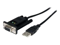 StarTech.com USB to Null Modem RS232 DB9 Serial DCE Adapter Cable with FTDI