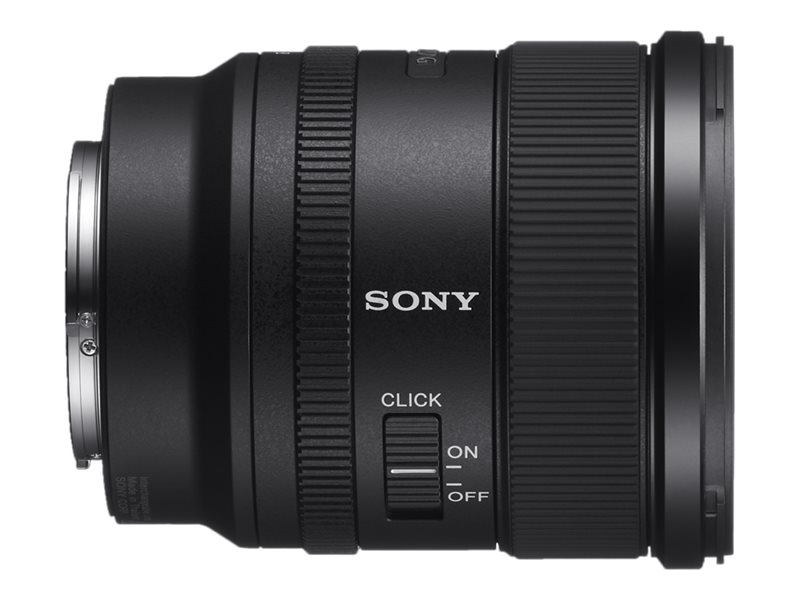 Sony FE 20mm F1.8 G Lens - Black - SEL20F18G