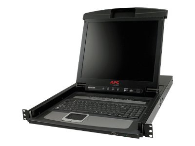 APC 17" Rack LCD Console with Integrated 8 Port Analog KVM Switch