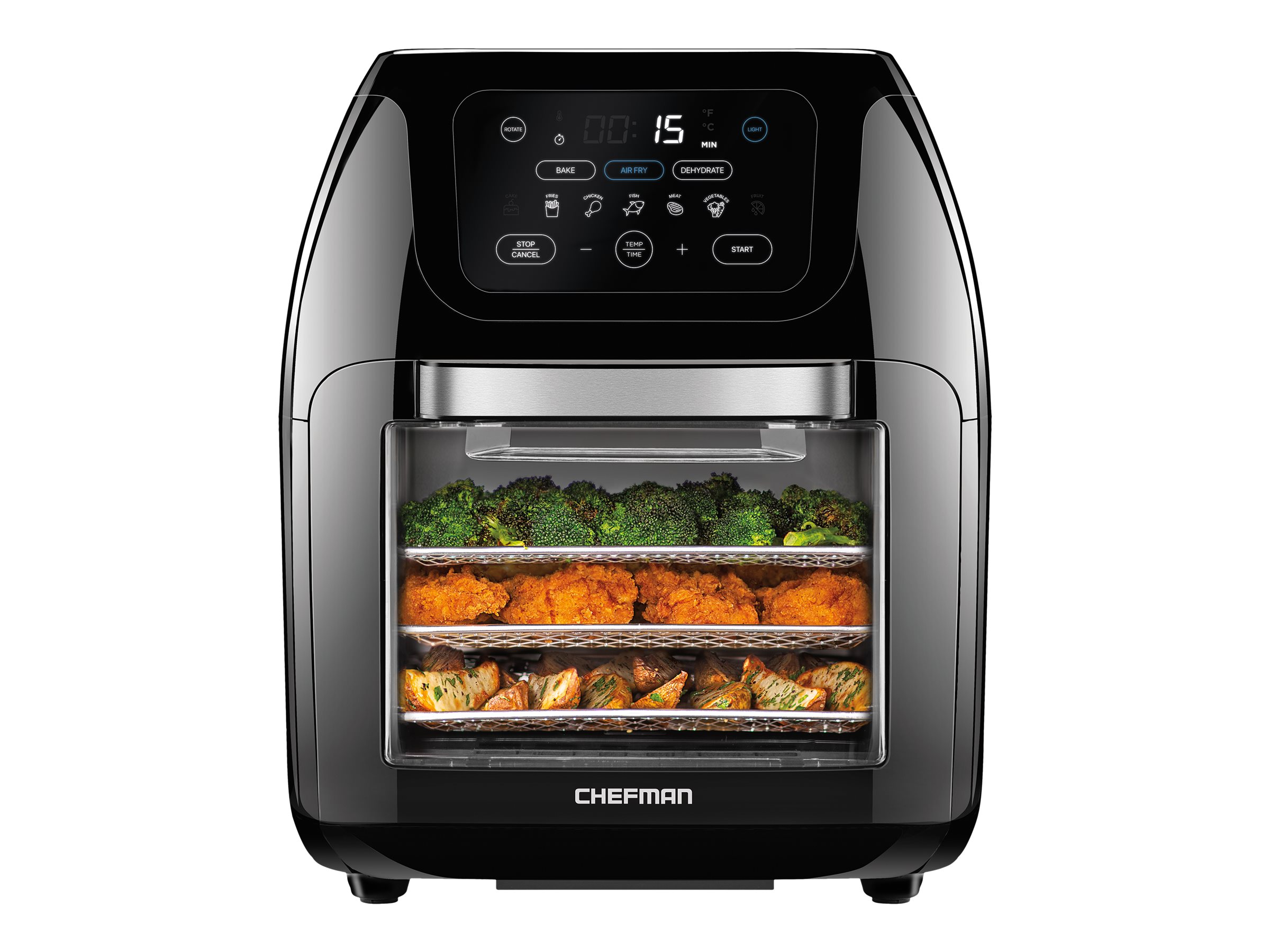 CHEFMAN M/FUNCTION AIR OVEN RJ3810RDO