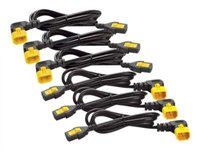 APC Power Cord Kit (6 ea) Locking C13 to C14 (90 Degree) 1.2m