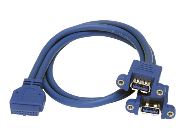 Startech 2Pt Panel Mount Usb 3.0 Cbl To Mbd Header