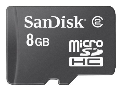 SanDisk - tarjeta de memoria flash - 8 GB - microSDHC