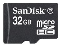 SanDisk - tarjeta de memoria flash - 32 GB - microSDHC