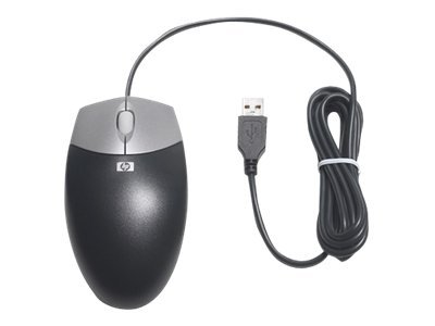 Hewlett Packard - Hp Usb 2Button Optical Scroll Mouse (Cb/Slv) Cr