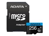 ADATA Premier - Tarjeta de memoria flash (adaptador microSDXC a SD Incluido) - 256 GB