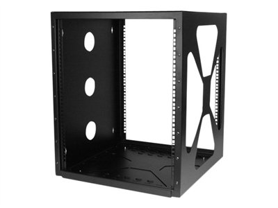 StarTech.com 12U 19in Wall Mount Side Mount Open Frame Rack Cabinet